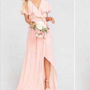 Show Me Your Mumu: Frosty Pink Maxi Dress - M NWT